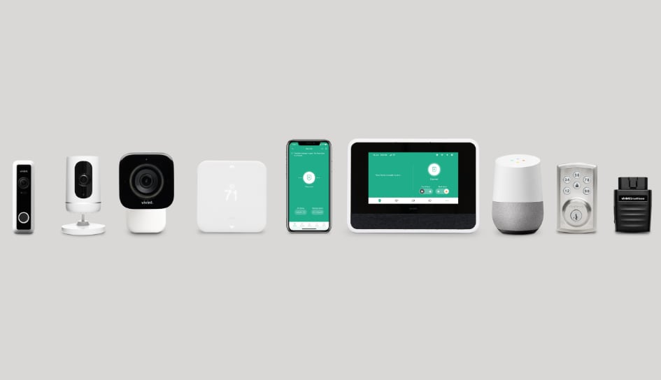 Vivint home security product line in Baltimore